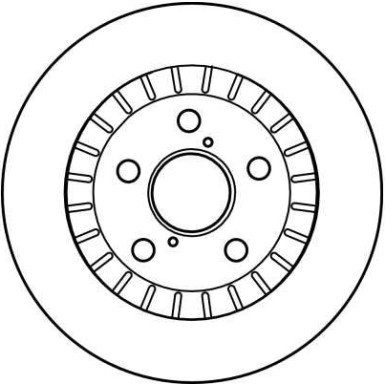 TRW | Bremsscheibe | DF4093