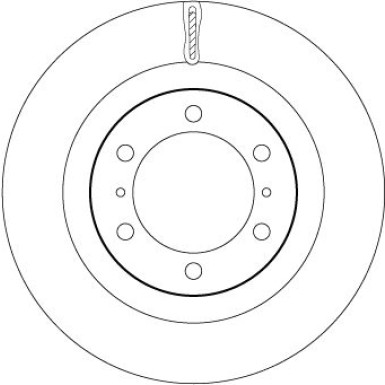 TRW | Bremsscheibe | DF7880S