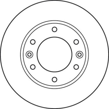 TRW | Bremsscheibe | DF4924S