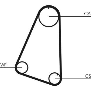 ContiTech | Zahnriemen | CT504