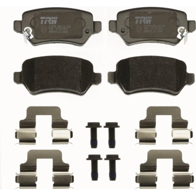 TRW | Bremsbelagsatz, Scheibenbremse | GDB1515