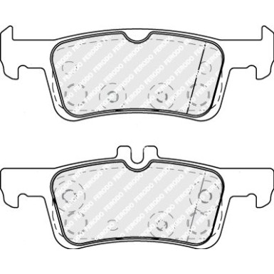 Ferodo | Bremsbelagsatz, Scheibenbremse | FDB5130