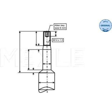 Meyle | Stoßdämpfer | 326 624 0006