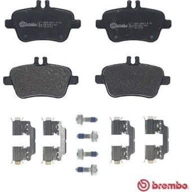 Brembo | Bremsbelagsatz, Scheibenbremse | P 50 140