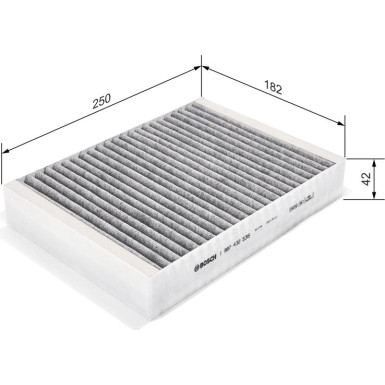 BOSCH 1 987 432 536 Innenraumfilter