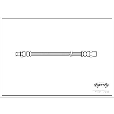 Corteco | Bremsschlauch | 19018506