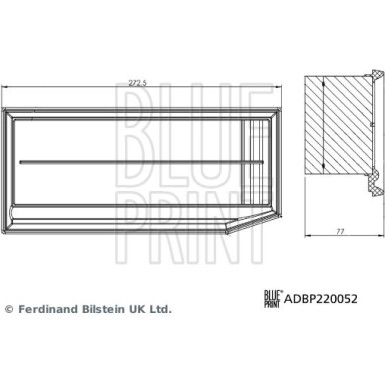 Blue Print | Luftfilter | ADBP220052