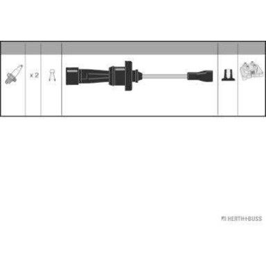 Herth+Buss Jakoparts | Zündleitungssatz | J5380310