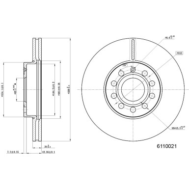 Metzger | Bremsscheibe | 6110021