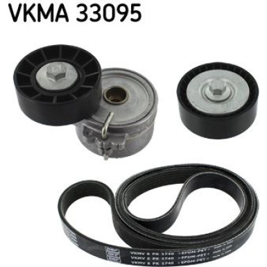 SKF | Keilrippenriemensatz | VKMA 33095