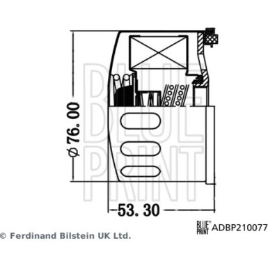 Blue Print | Ölfilter | ADBP210077