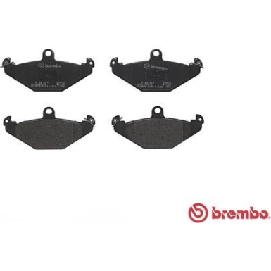 Brembo | Bremsbelagsatz, Scheibenbremse | P 68 017