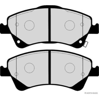 Herth+Buss Jakoparts | Bremsbelagsatz, Scheibenbremse | J3602004