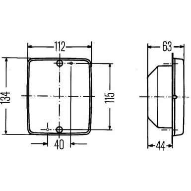 Hella | Rückfahrleuchte | 2ZR 003 236-311