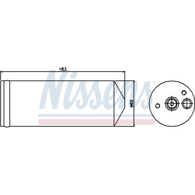 Nissens | Trockner, Klimaanlage | 95362