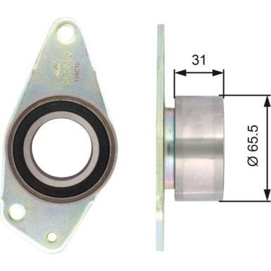 Gates | Umlenk-/Führungsrolle, Zahnriemen | T42090