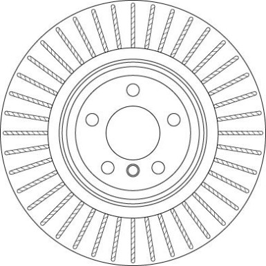 TRW | Bremsscheibe | DF6311S