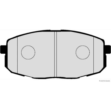 Herth+Buss Jakoparts | Bremsbelagsatz, Scheibenbremse | J3600330