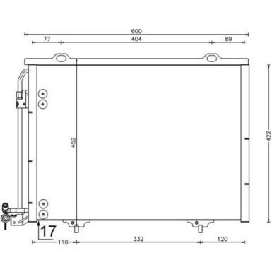 Mahle | Kondensator, Klimaanlage | AC 211 001S