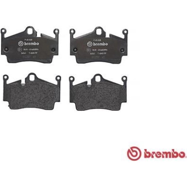 Brembo | Bremsbelagsatz, Scheibenbremse | P 65 028