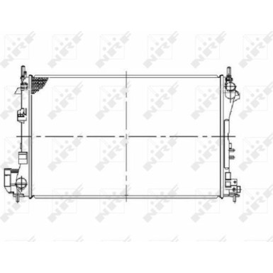 NRF | Kühler, Motorkühlung | 58293