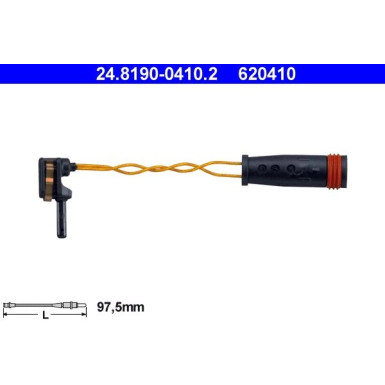 ATE 24.8190-0410.2 Warnkontakt, Bremsbelagverschleiß