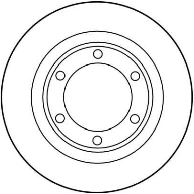 TRW | Bremsscheibe | DF1107