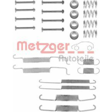 Metzger | Zubehörsatz, Bremsbacken | 105-0569