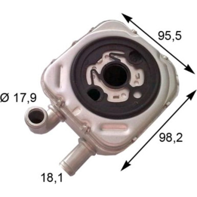 Mahle | Ölkühler, Motoröl | CLC 165 000S