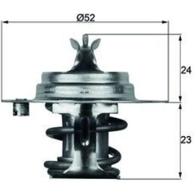 Mahle | Thermostat, Kühlmittel | TX 7 83D