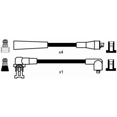 NGK | Zündleitungssatz | 8487