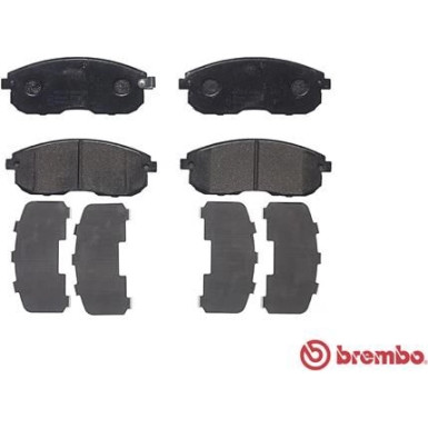 Brembo | Bremsbelagsatz, Scheibenbremse | P 79 030