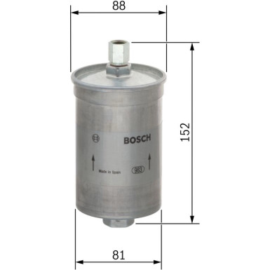 BOSCH | Kraftstofffilter | 0 450 905 145