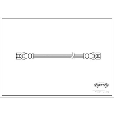 Corteco | Bremsschlauch | 19018879