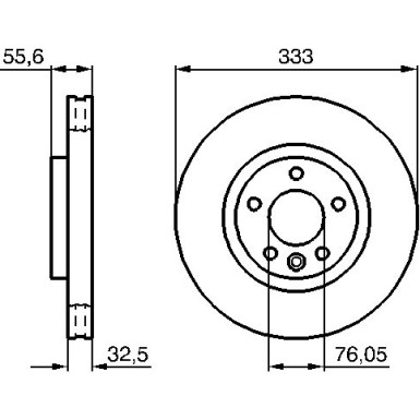 BOSCH | Bremsscheibe | 0 986 479 096