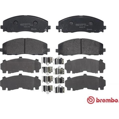 Brembo | Bremsbelagsatz, Scheibenbremse | P 11 035