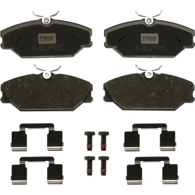 TRW | Bremsbelagsatz, Scheibenbremse | GDB1405
