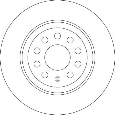 TRW | Bremsscheibe | DF6504