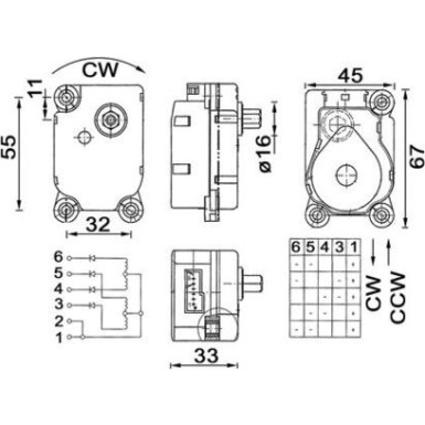 Mahle | Stellelement, Mischklappe | AA 20 000P