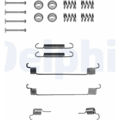 Delphi | Zubehörsatz, Bremsbacken | LY1061