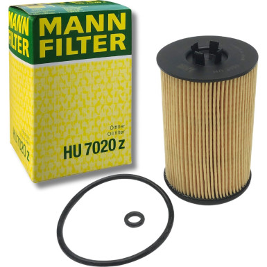 MANN-FILTER HU 7020 z Ölfilter mit Dichtung