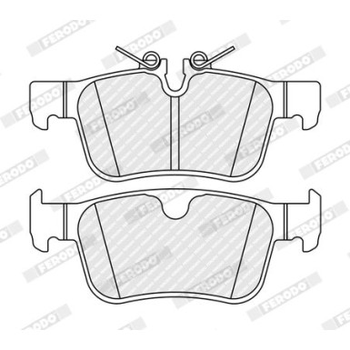 Ferodo | Bremsbelagsatz, Scheibenbremse | FDB5241