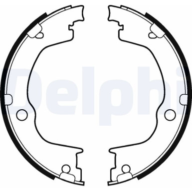 Delphi | Bremsbackensatz, Feststellbremse | LS2106