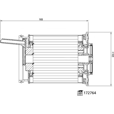 FEBI BILSTEIN 172764 Kraftstofffilter