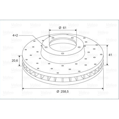 Valeo | Bremsscheibe | 886208