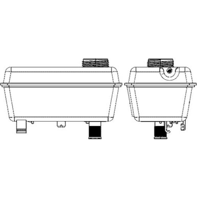 Mahle | Ausgleichsbehälter, Kühlmittel | CRT 27 000S