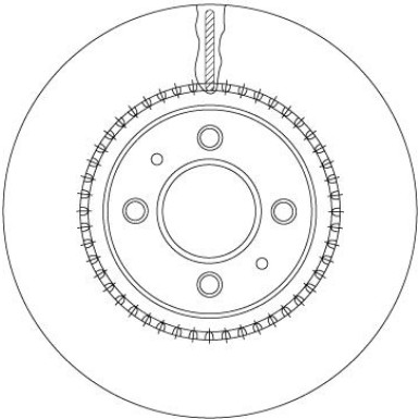 TRW | Bremsscheibe | DF6904