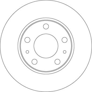 TRW | Bremsscheibe | DF6287