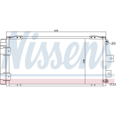 Nissens | Kondensator, Klimaanlage | 940421