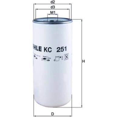 Knecht | Kraftstofffilter | KC 251